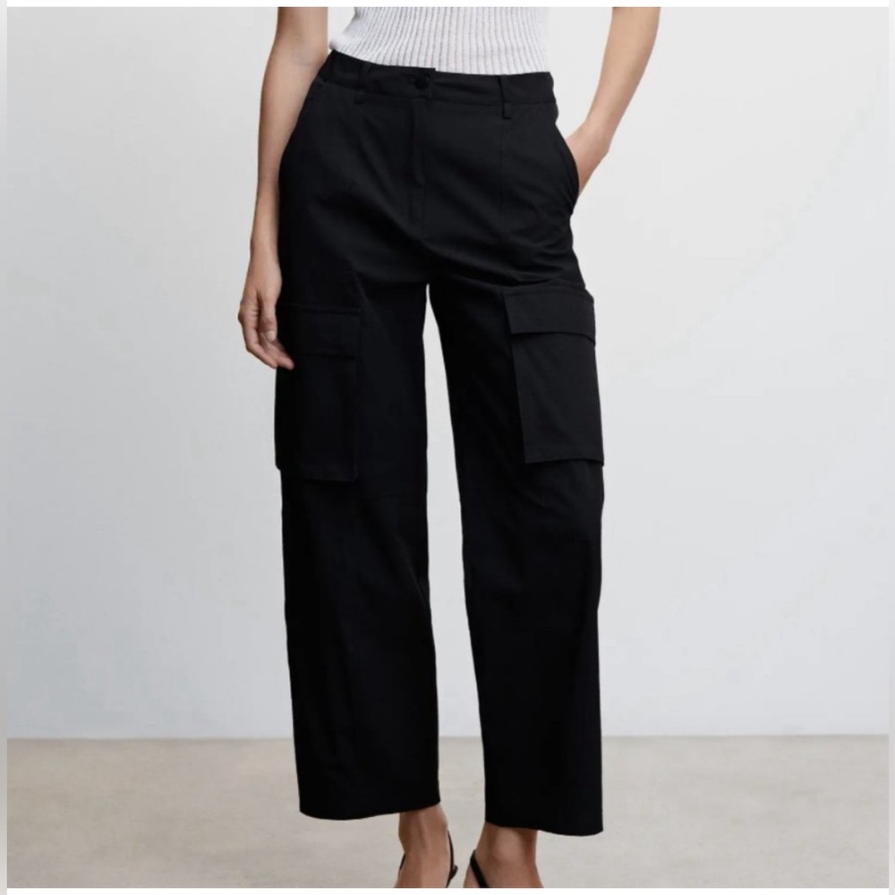 Mango Crop Cargo Pants